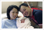 Family of three