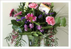 Flowers from work
