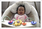 Happiness in the Swing Chair