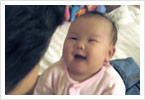 Laughing with Chia Chia
