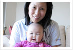 Mommy makes me laugh