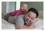Piggyback on Dad