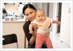 You're such a happy baby!