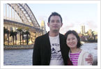 Mari and Tetsu in Sydney, AU