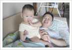 Waking Daddy up