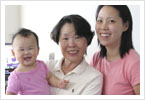 The Kim family girls