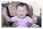 Kiki sharing a laugh with Koh Koh