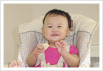High chair hijinks