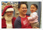Daddy's not much better...