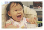 Yogurt is great finger food!